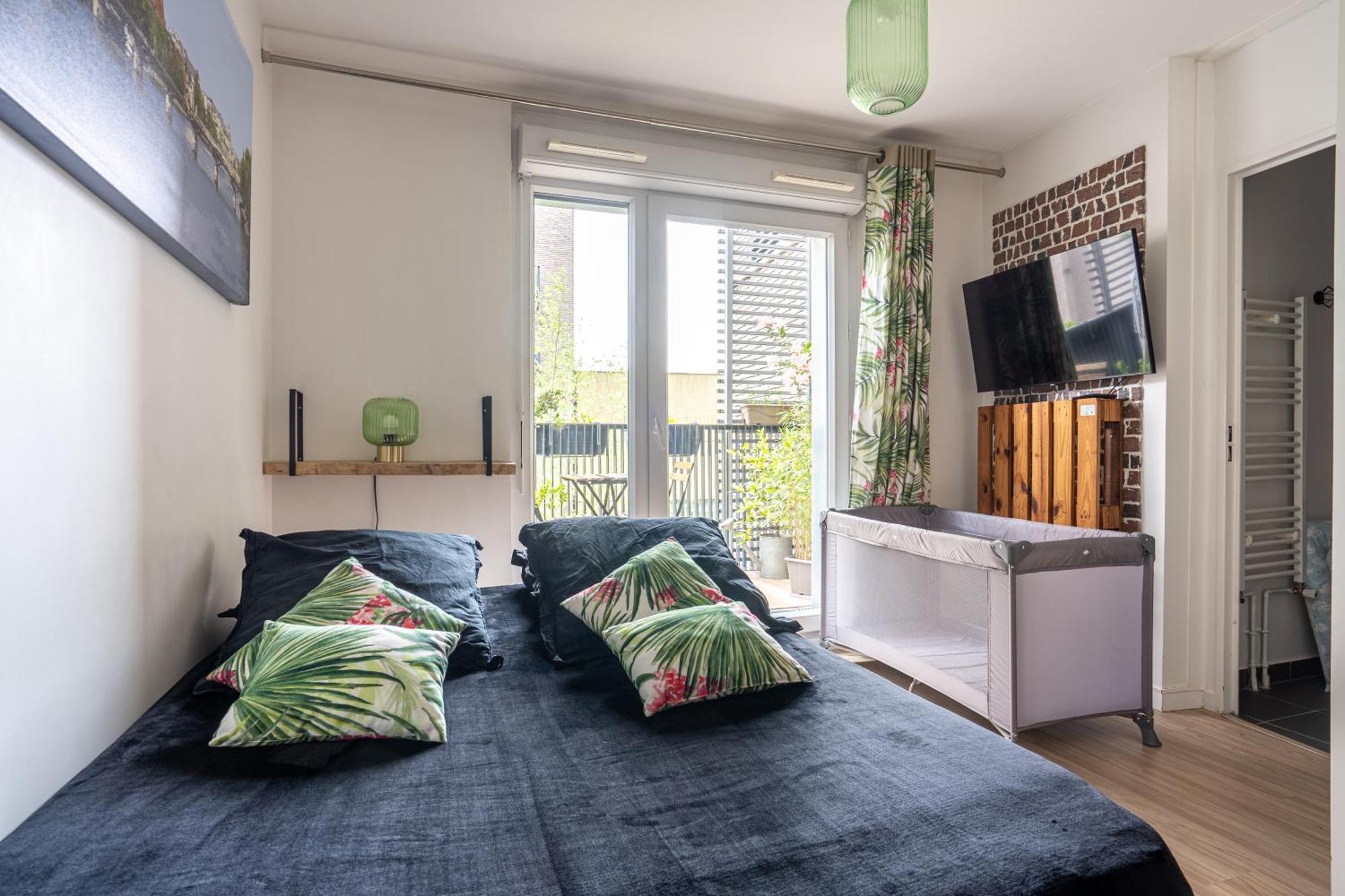 Joli Appartement Dans Eco Quartier Residentiel Saint-Ouen  Exterior photo